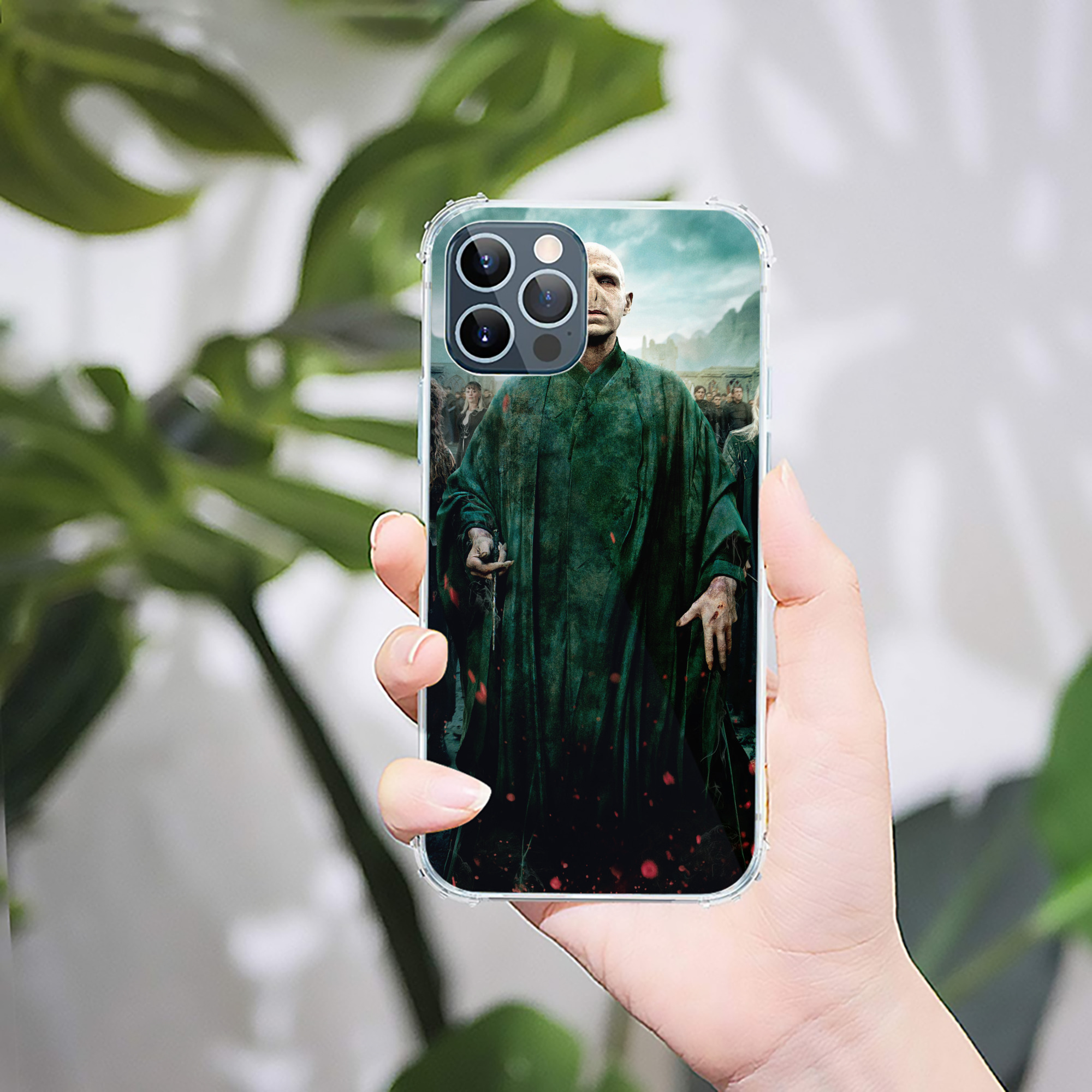 （画像用） Harry Potter ハリー・ポッターシリーズ 【iPhone 12シリーズ対応】透明スマホケース（クリアソフトケース）